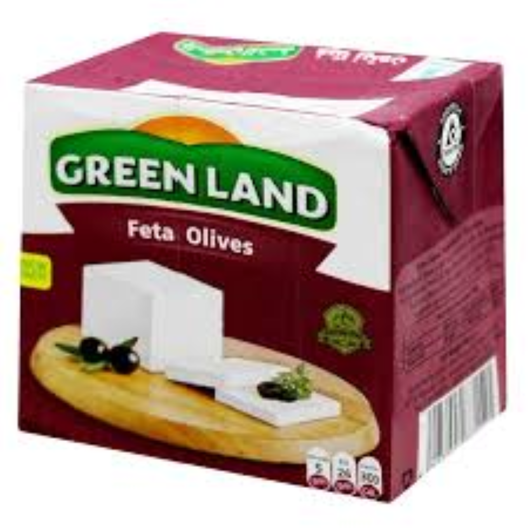GREENLAND FETA OLIVE 500G